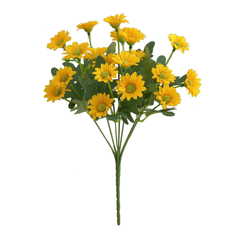 🏆Flash Sale⚡Artificial Outdoor Sunset Mums Flowers - UV resistant. Waterproof. Windproof