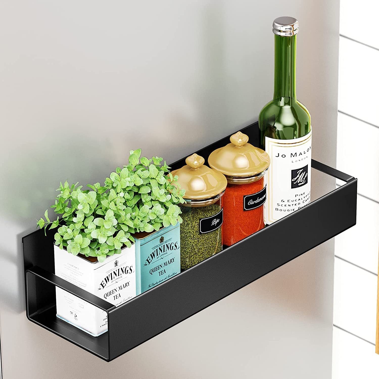 🧲Punch-free Magnetic Storage Rack Organize —— Space-saving Kitchen Organizer🌟