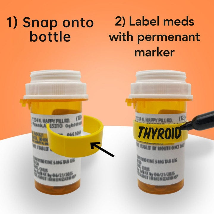 🔥LAST DAY 50% OFF - Medicine Bottle Label Clips