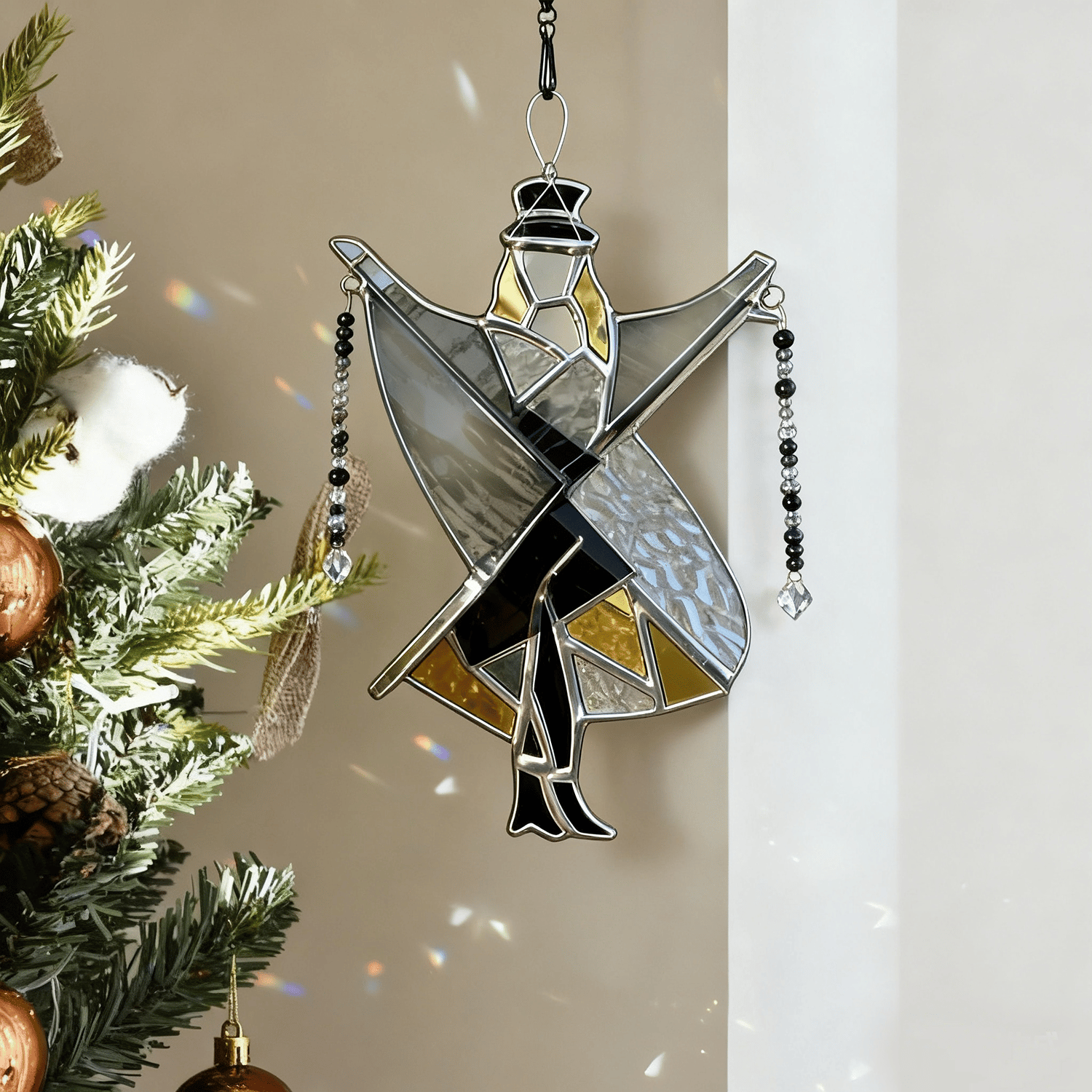 🔥LAST DAY 49% OFF💃🤘 Handmade Stained Glass Spinner