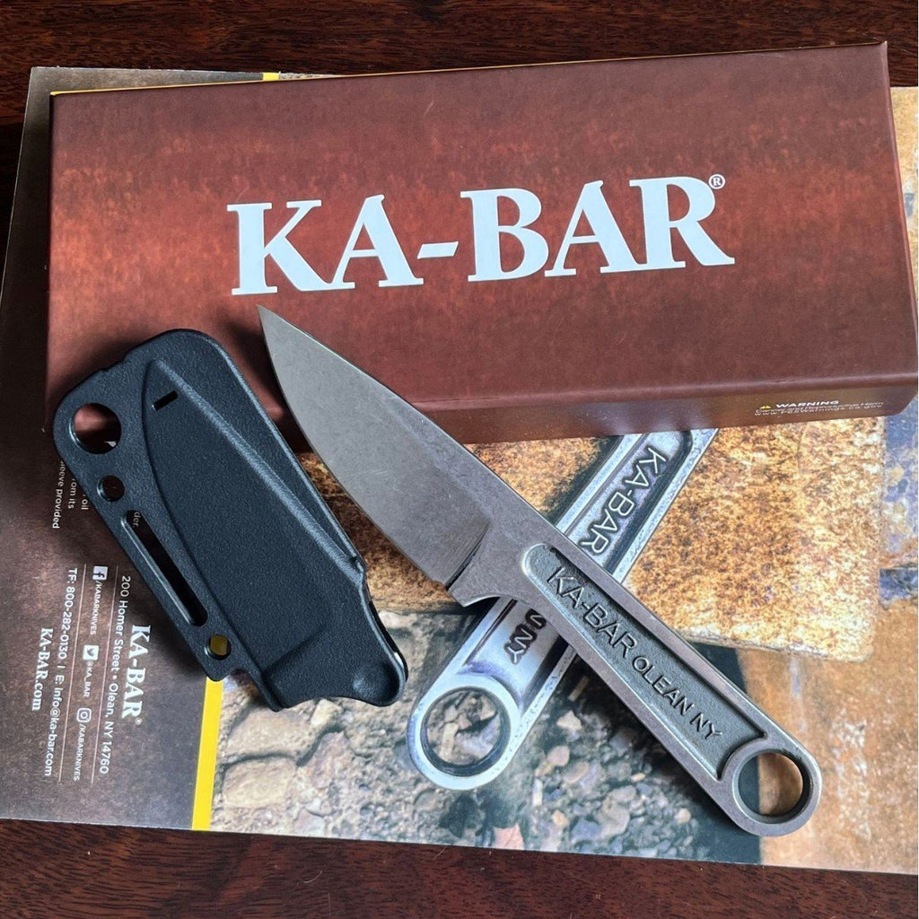💥KA - BAR 1119 Small Fixed Blade Knife - Your Ultimate Outdoor Companio