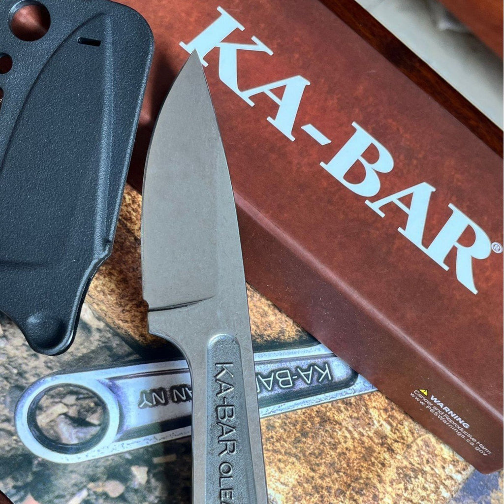 💥KA - BAR 1119 Small Fixed Blade Knife - Your Ultimate Outdoor Companio
