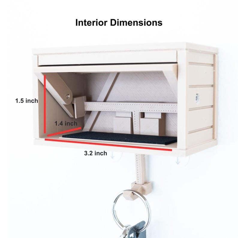 🎁Last Day Promotion 50% OFF🔥Auto Garage Key Holder - Interactive Opening Door