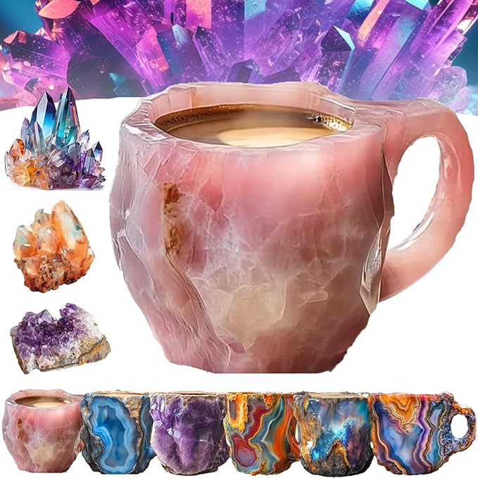 🔥Last 4 hours 52% OFF -🥃2025 New Mineral Crystal Coffee Mugs