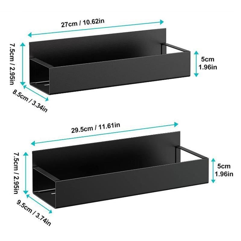 🧲Punch-free Magnetic Storage Rack Organize —— Space-saving Kitchen Organizer🌟