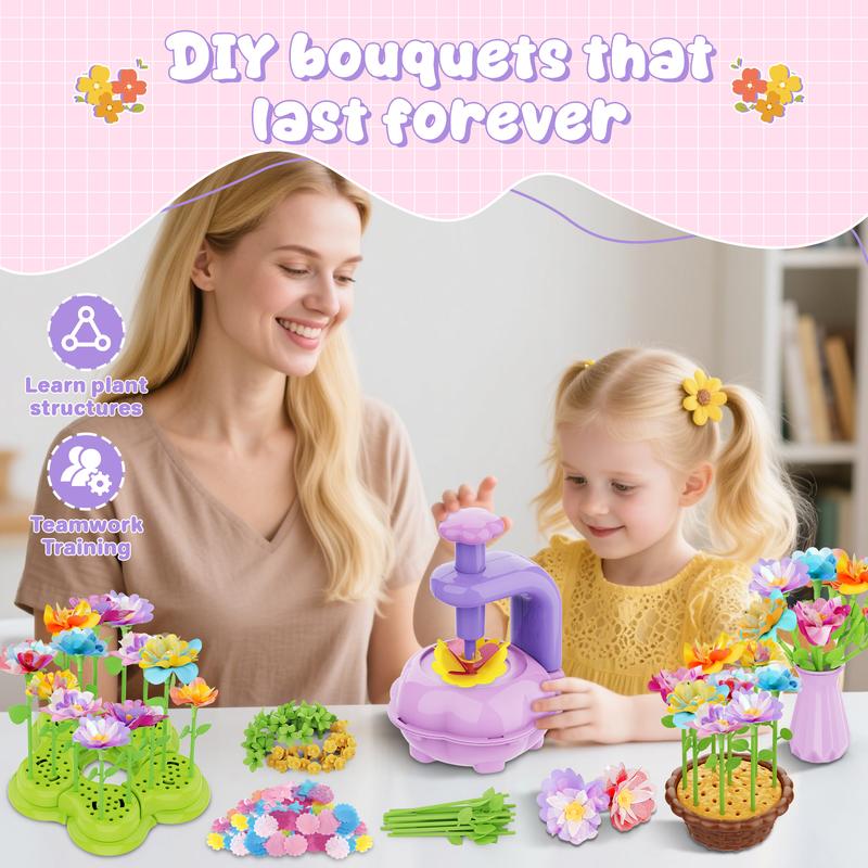 🔥Fabric Flower Bouquet Craft Kit – DIY Arts & Crafts for Kids Ages 4-16, Creative Toy Gift