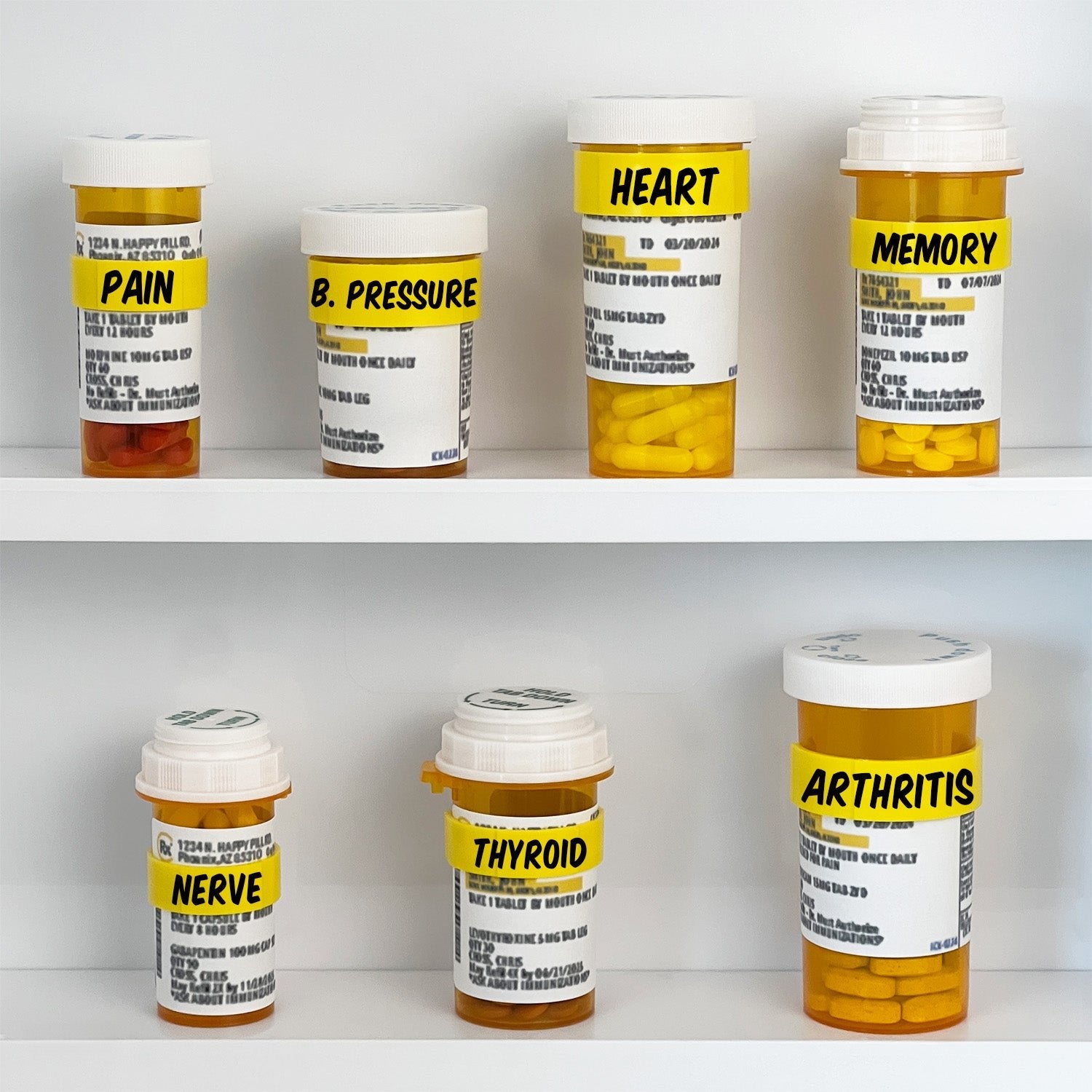 🔥LAST DAY 50% OFF - Medicine Bottle Label Clips