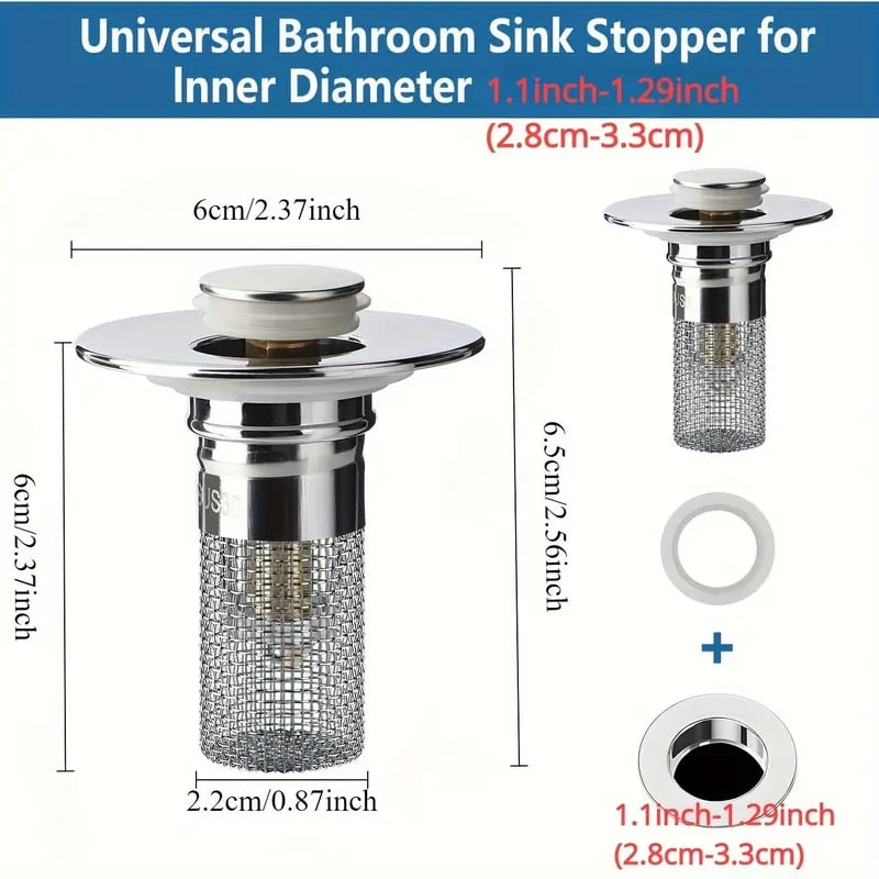🔥Last save 49% OFF -Universal Stainless Steel Drain Strainer