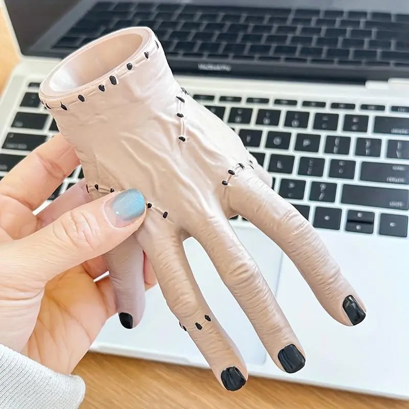 💥Second piece half price🎁Spooky Season Must-Have! Frankenstein Hand Pen Holder & Succulent Planter🖋️🌿