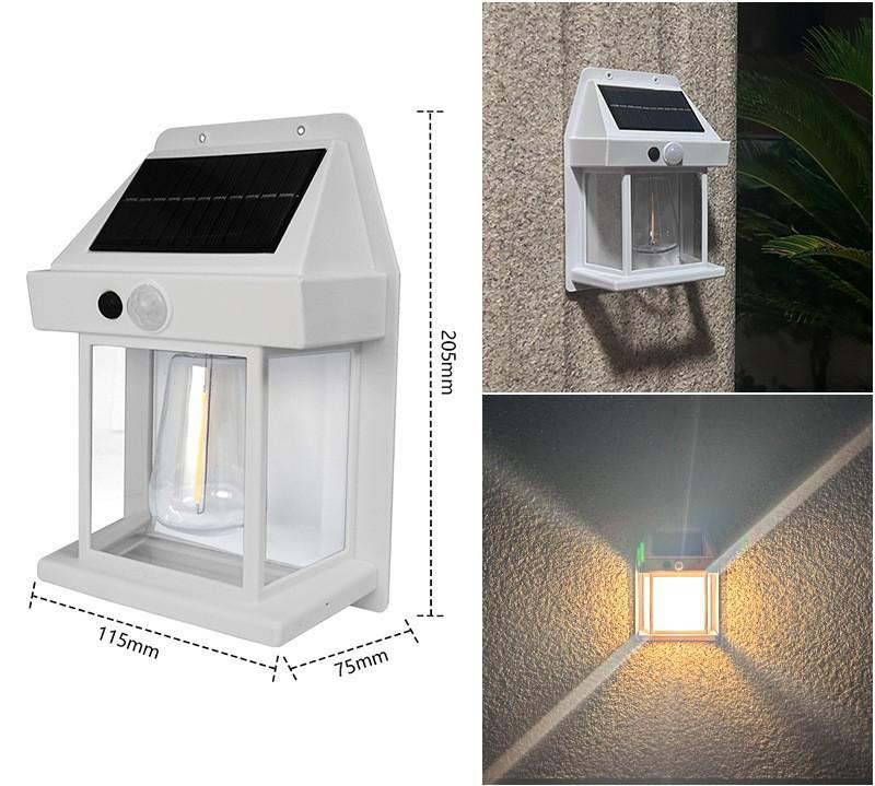 Outdoor Solar Sensor Wall Light💡