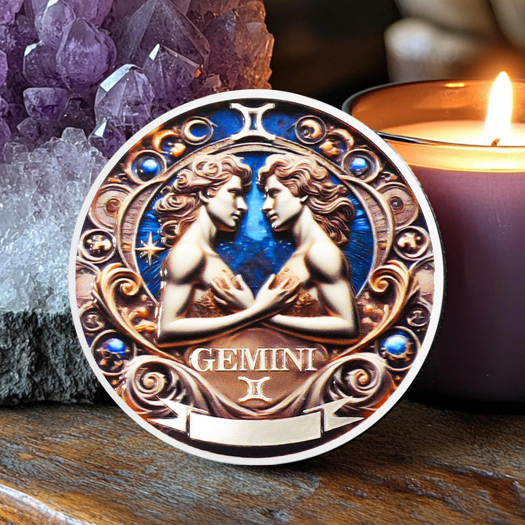 Exclusive Release: 12 Zodiac Constellation Commemorative Coin Set – Collector’s Limited Edition