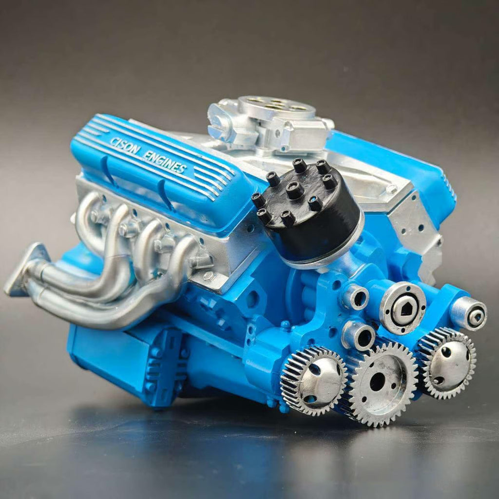 Gasoline OHV V8 Small-block Engine Model Kits