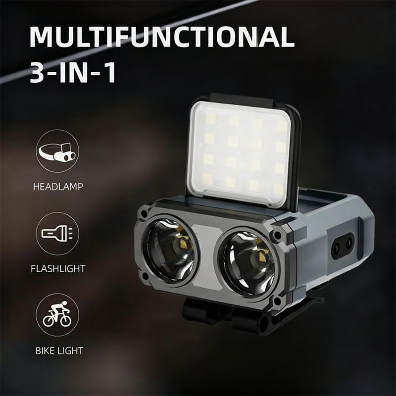 🔥Last Day 49% OFF - ✨ 3 in 1 Rechargeable LED Headlamp