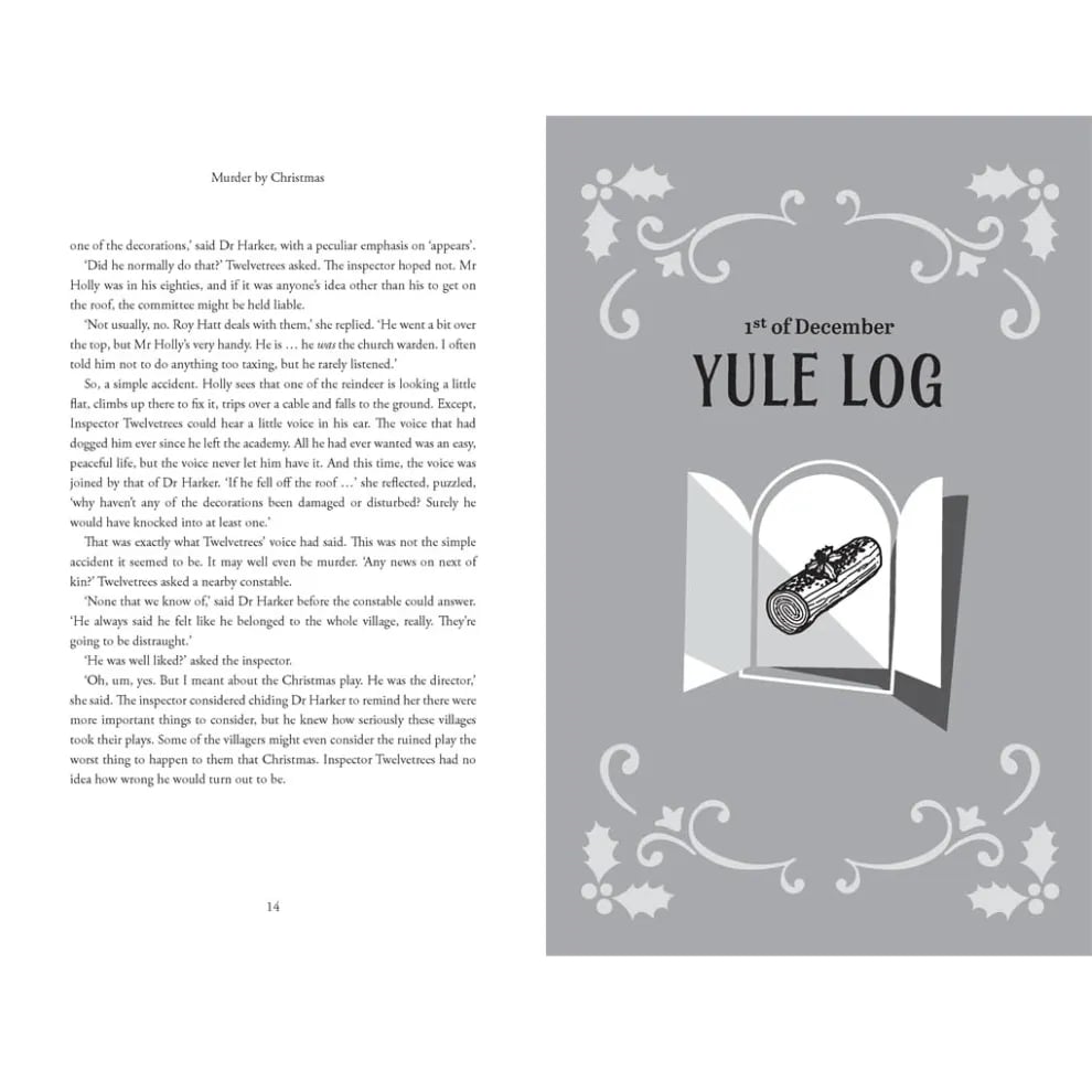 🎁Murder by Christmas: 25 Puzzles to Solve the Crime