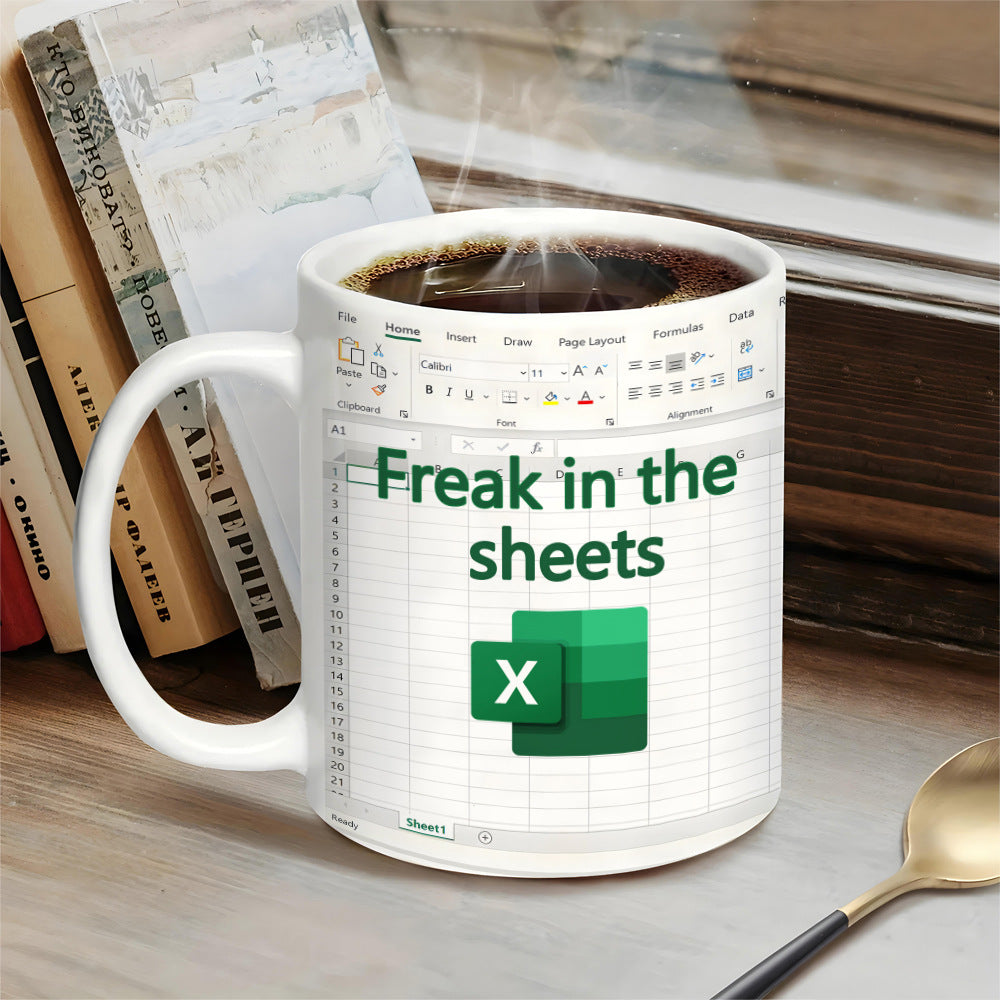 Funny Excel Coffee Mug
