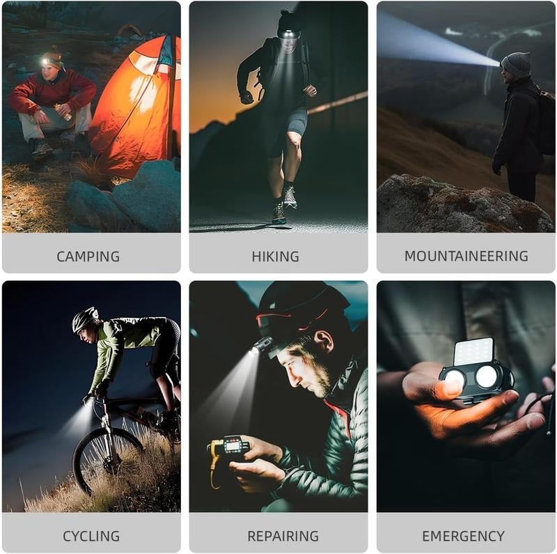 🔥Last Day 49% OFF - ✨ 3 in 1 Rechargeable LED Headlamp