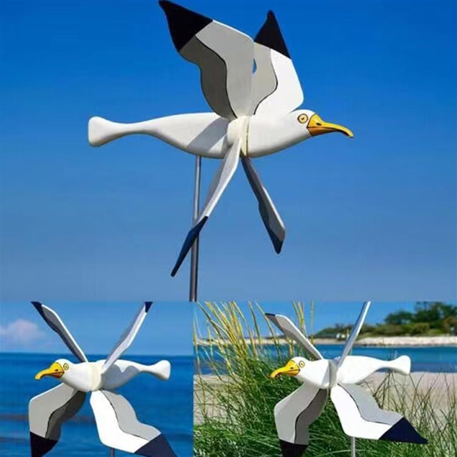 Personalized Seagull Windmill