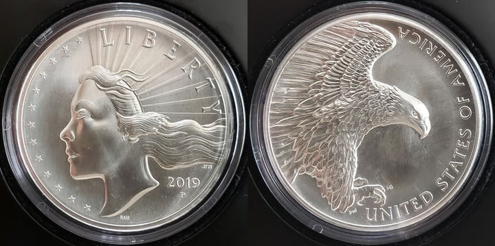 2019-W High Relief American Liberty (w/Box and HOT SALE💥)