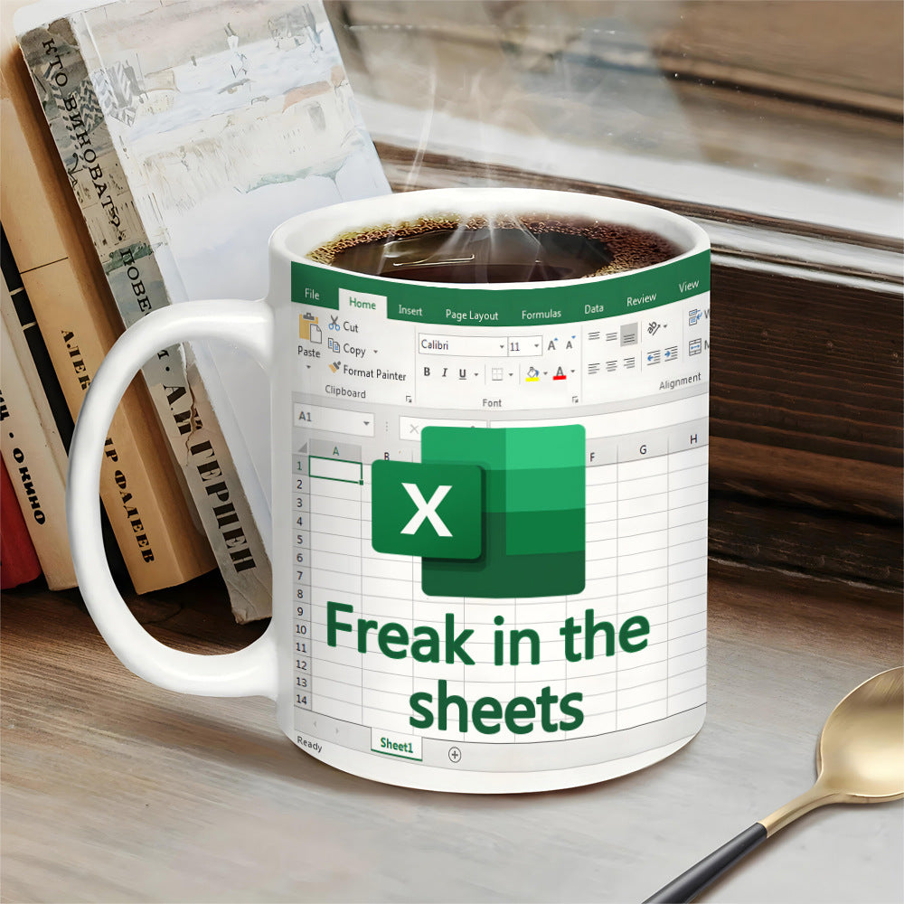 Funny Excel Coffee Mug