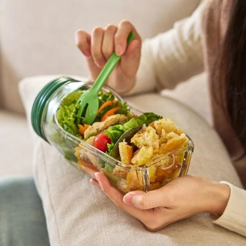 🔥Buy More Save More🔥🥗Leak-proof Portable Salad Pod With Lid