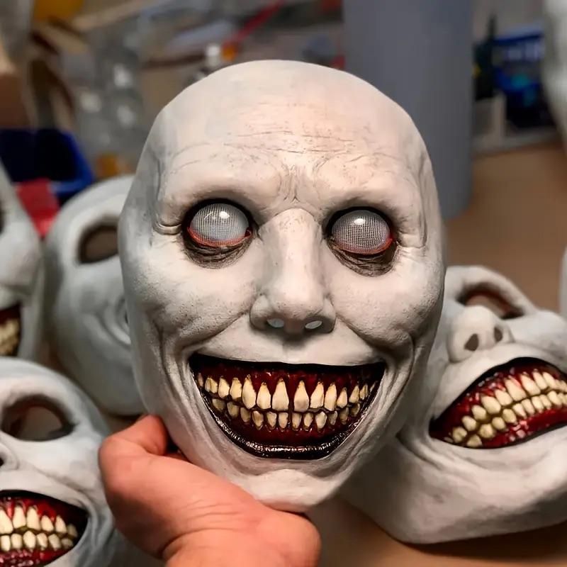 🧟‍♂️Zombie Mask Set - Clown & Demon Dual Design Halloween Mask with Fangs 😈🤡