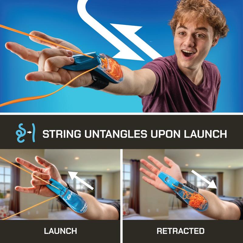 💥World's First String Launching Webshooter that Glows-In-the-Dark - Perfect Holiday Gift🎁