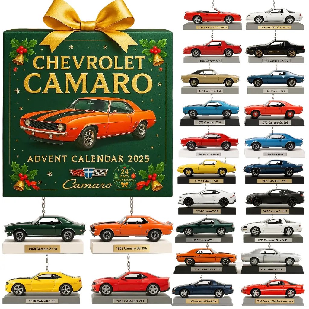 🎄2025 Car Model Christmas Countdown Calendar🚗
