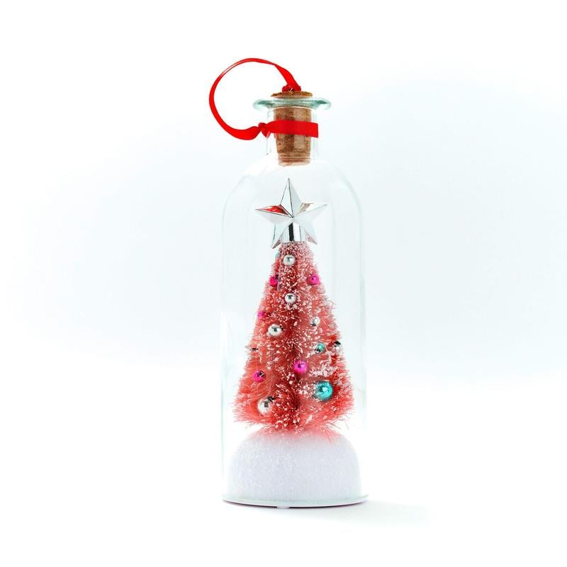 Mr. Christmas Recordable Message in a Bottle 🎄✨ Voice-Activated Holiday Keepsake