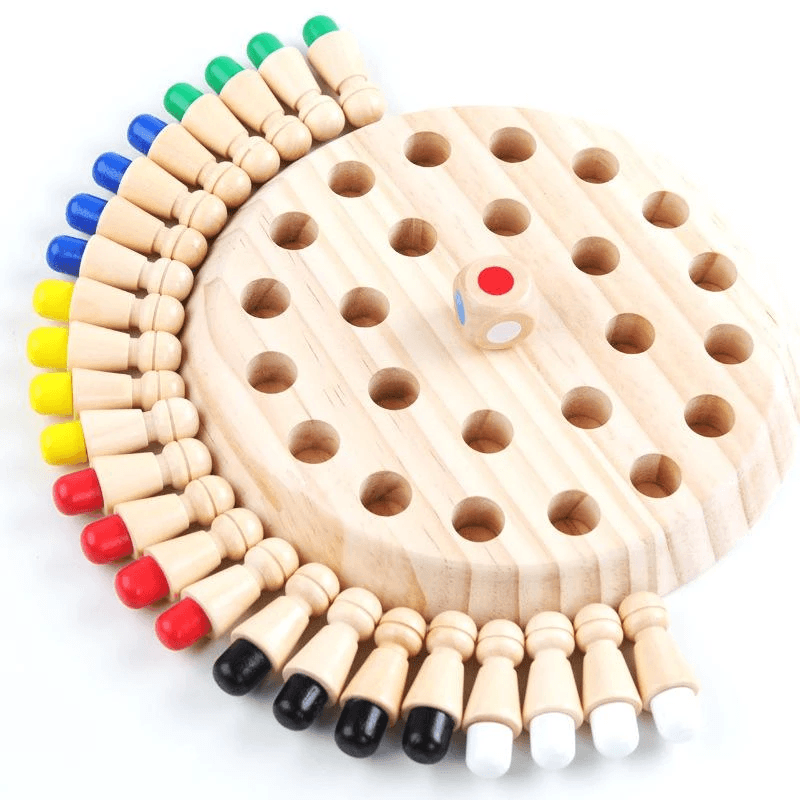🔥HOT SALE-49% OFF🔥Color Memory Wooden Chess For Kids