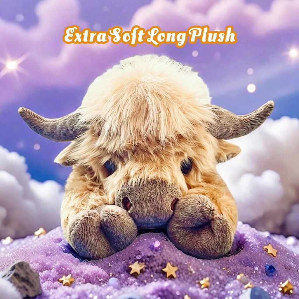 🎁Early Christmas Sale 50% OFF🎄Cute Cartoon Highland Cow Cuddly Toy