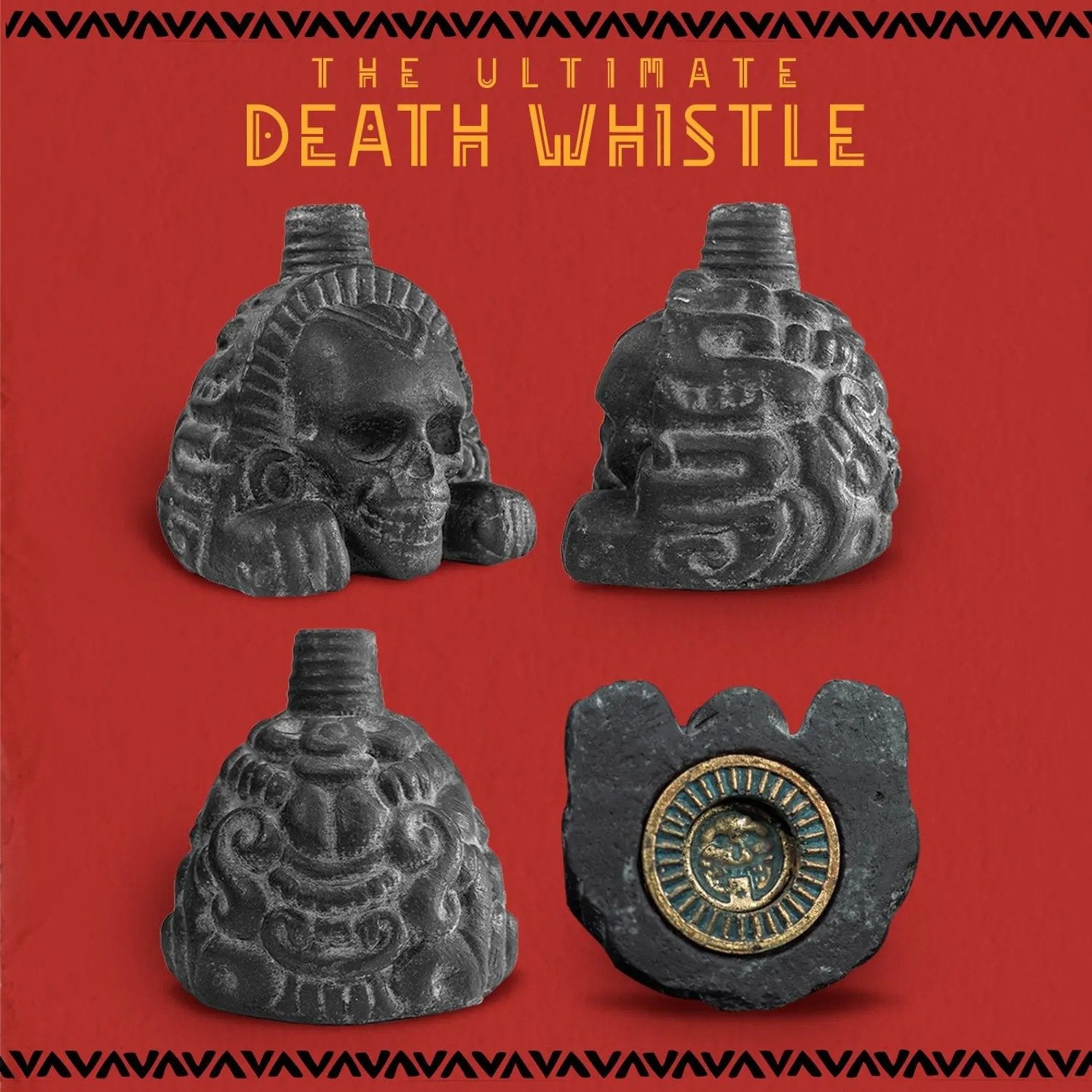 🔥 Authentic Aztec Death Whistle