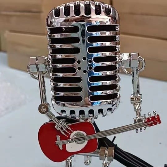 🎙️Microphone Lamp Ornament💡