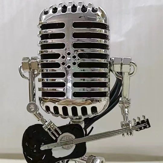 🎙️Microphone Lamp Ornament💡