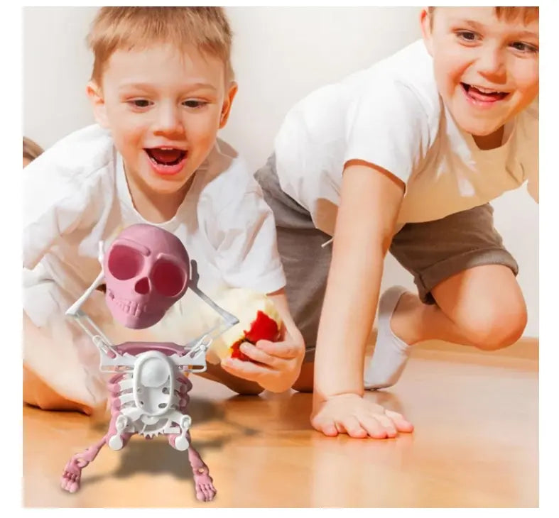 Halloween 3D Stereoscopic Dancing Skull