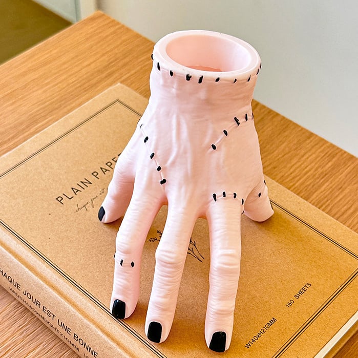 💥Second piece half price🎁Spooky Season Must-Have! Frankenstein Hand Pen Holder & Succulent Planter🖋️🌿