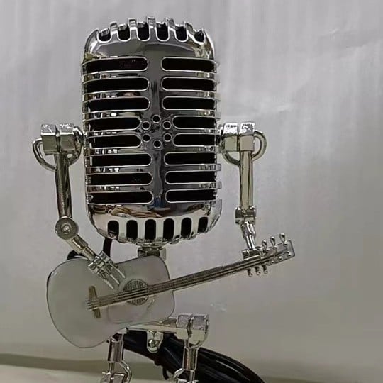 🎙️Microphone Lamp Ornament💡