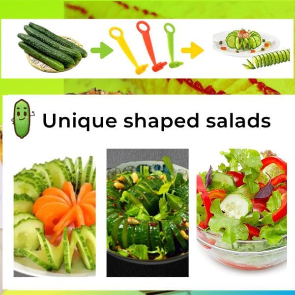 Spiral Cutter Set for Vegetables and Fruits