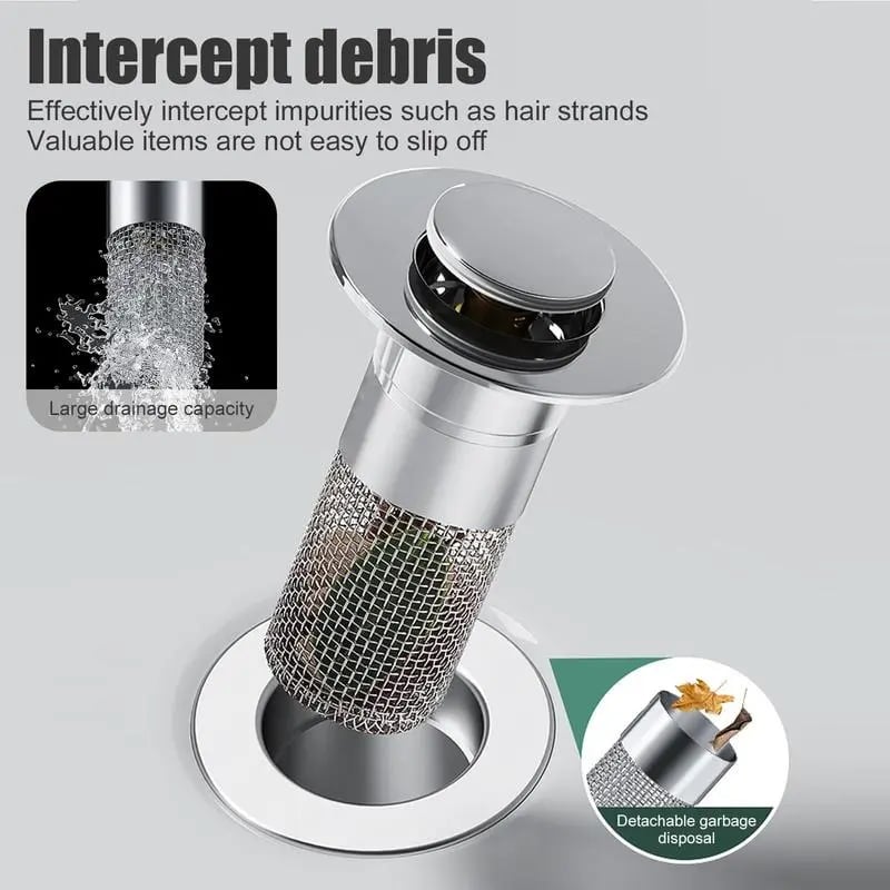 🔥Last save 49% OFF -Universal Stainless Steel Drain Strainer