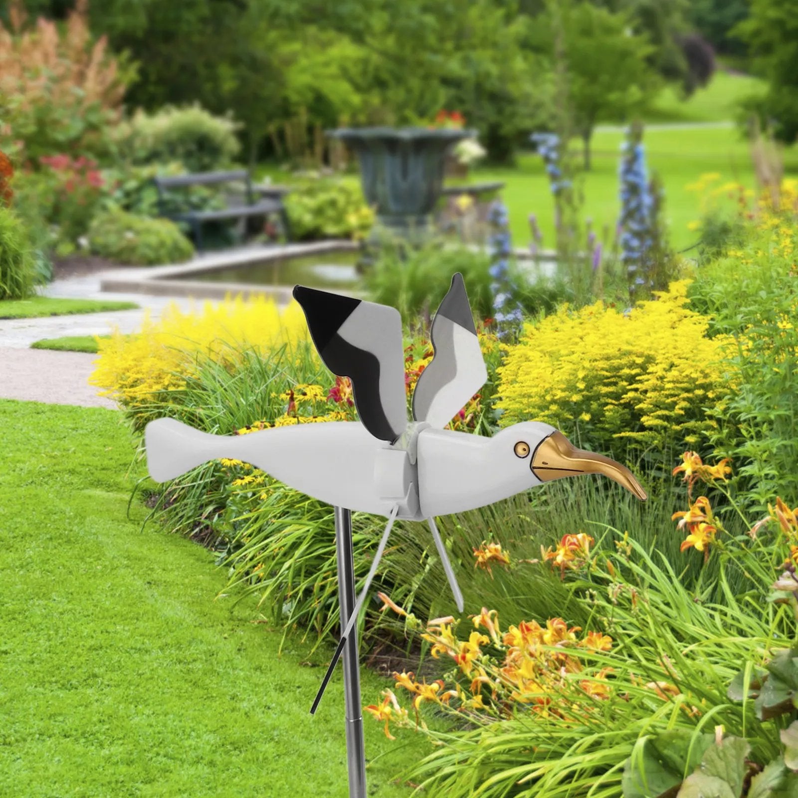 Personalized Seagull Windmill