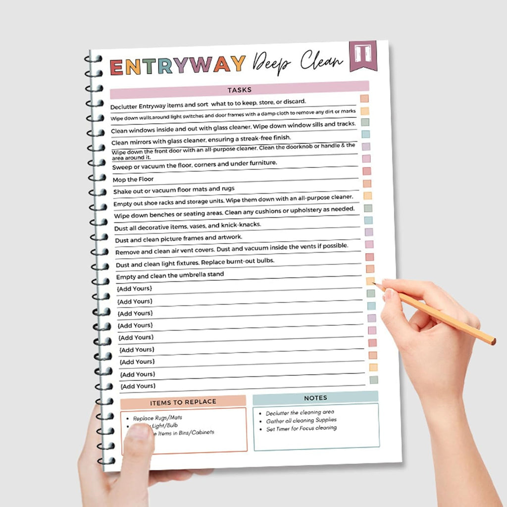 📚ADHD Cleaning Planner Bundle