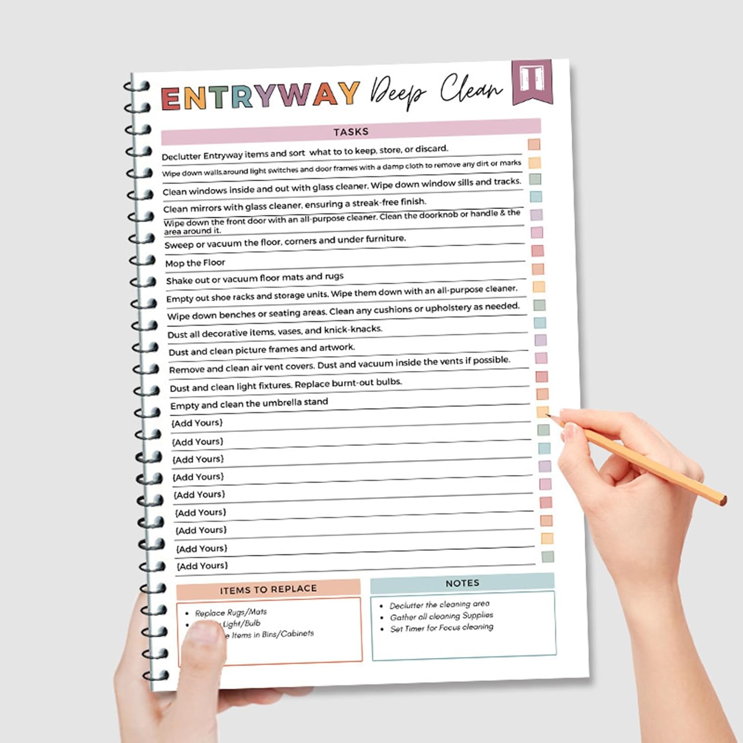 📚ADHD Cleaning Planner Bundle