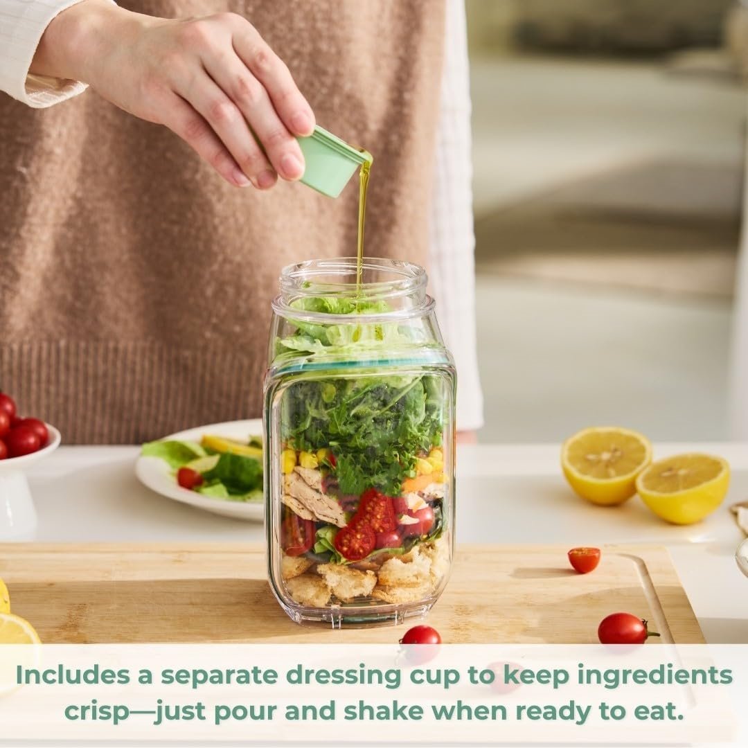 🔥Buy More Save More🔥🥗Leak-proof Portable Salad Pod With Lid