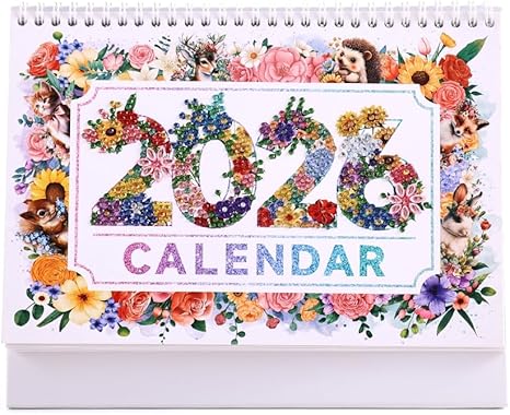 2026 DIY Diamond Animal-Themed Calendar