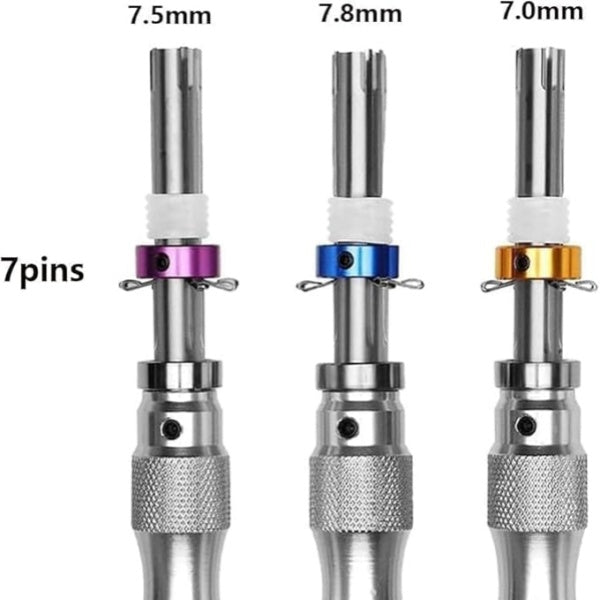 Tubular Cabinet Locks (3 Pack, Zinc Alloy)