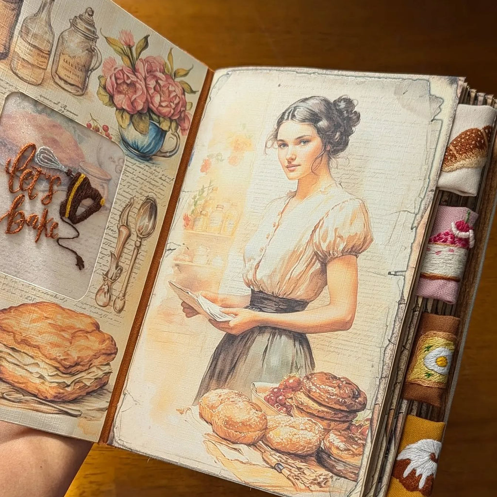 🔥Last Day 49% OFF - Handcrafted Recipe Journal