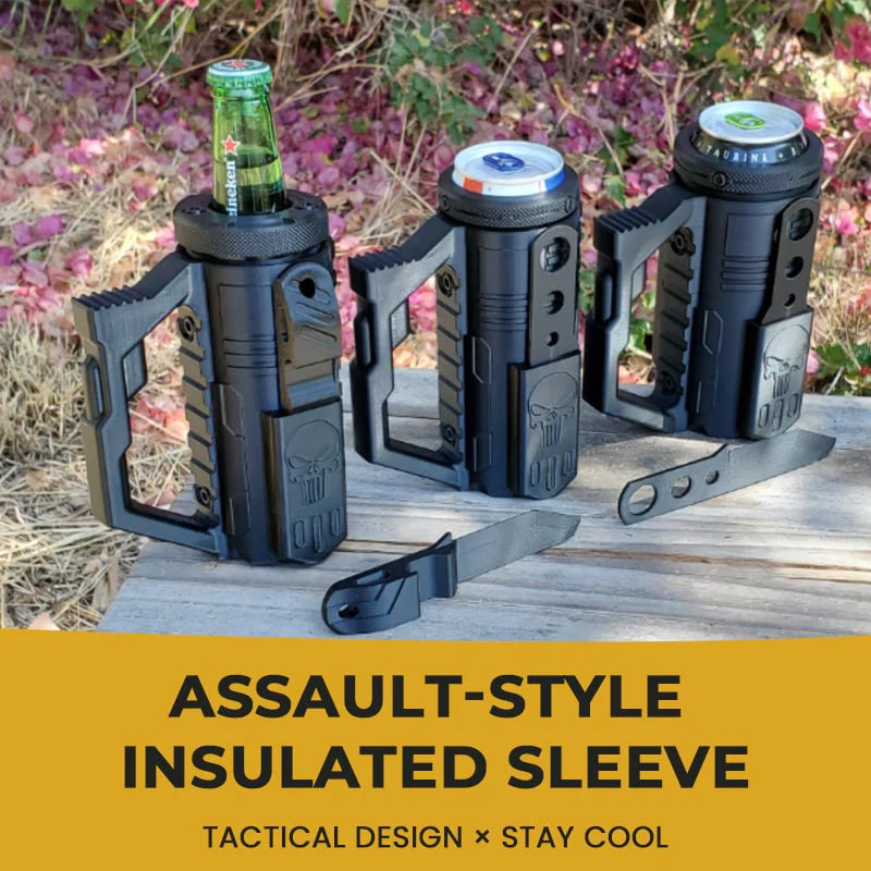 🥤🔥 Assault-Style Tactical Koozie