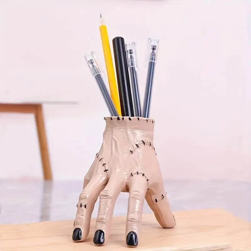 💥Second piece half price🎁Spooky Season Must-Have! Frankenstein Hand Pen Holder & Succulent Planter🖋️🌿