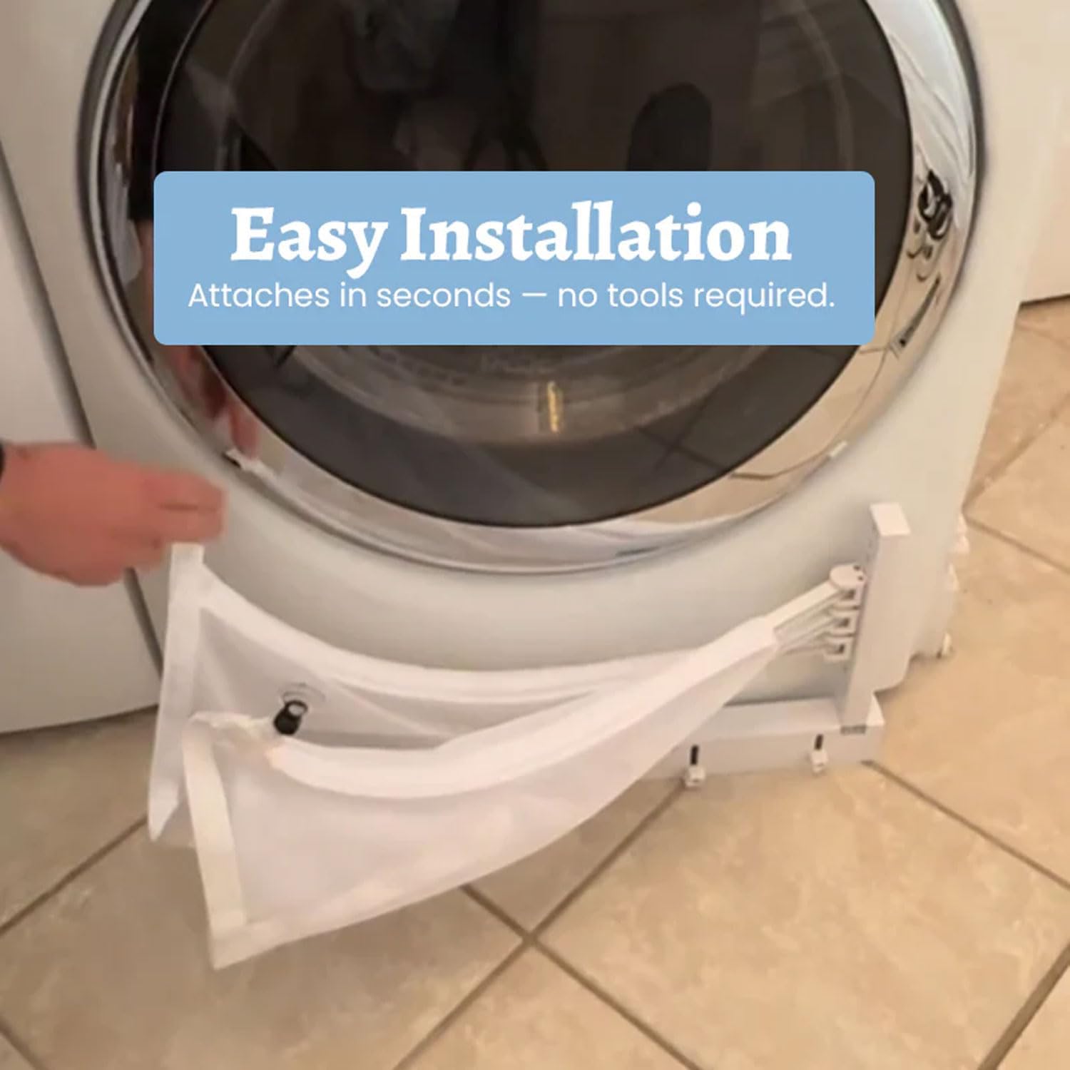 🧺Front-Load Washer Door Catcher – Prevent Clothes from Falling Out