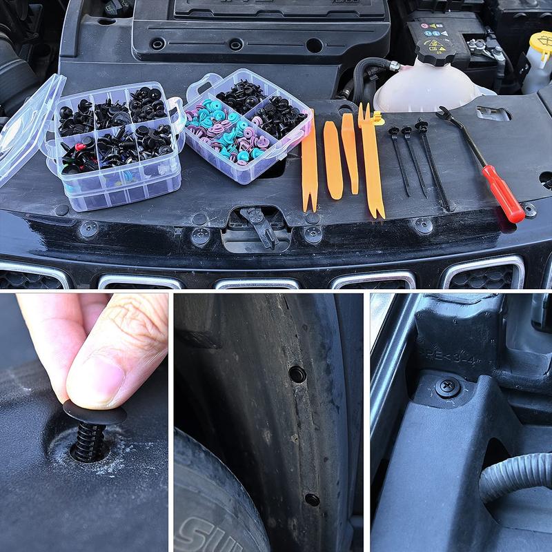 725 Push-On Retainer Clips and Snap Fasteners