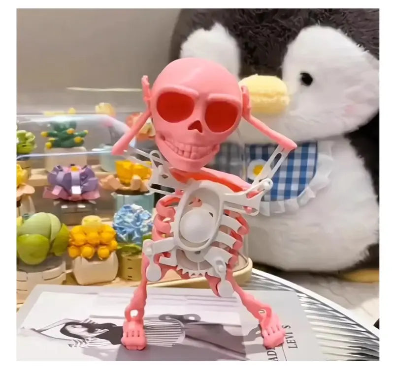Halloween 3D Stereoscopic Dancing Skull